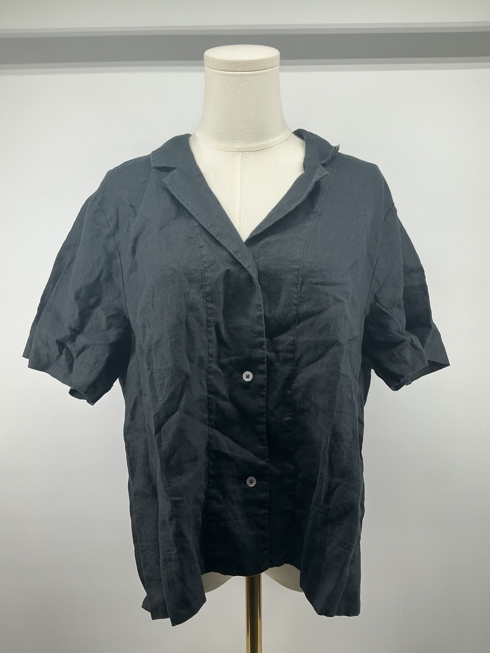 100% European Linen Short Sleeve Shirt